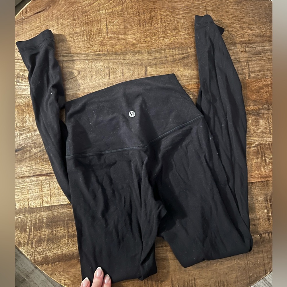 Black Lululemon Align Leggings